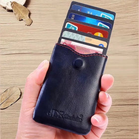 Premium Leather Wallet & Card Holder