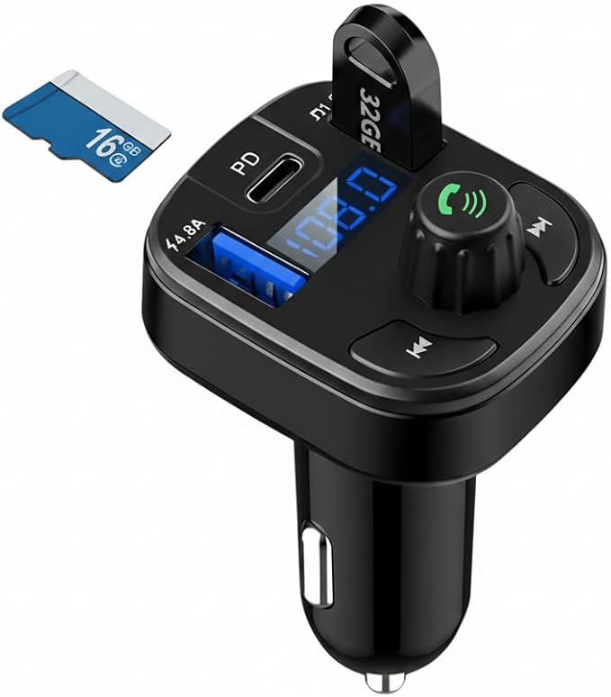 Car Charger with Bluetooth & MP3 Player – KSA