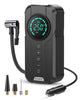 Portable Smart Tire Inflator 150PSI – Rechargeable Digital Air Pump with Auto Shut-Off