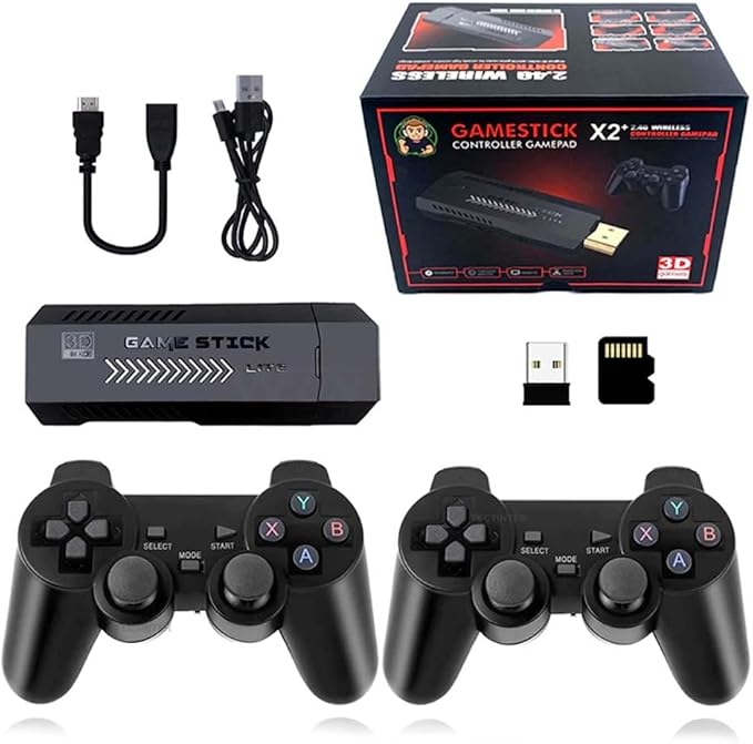 X2 Plus Retro Console – 40,000+ Games, 128GB, 4K, Wireless