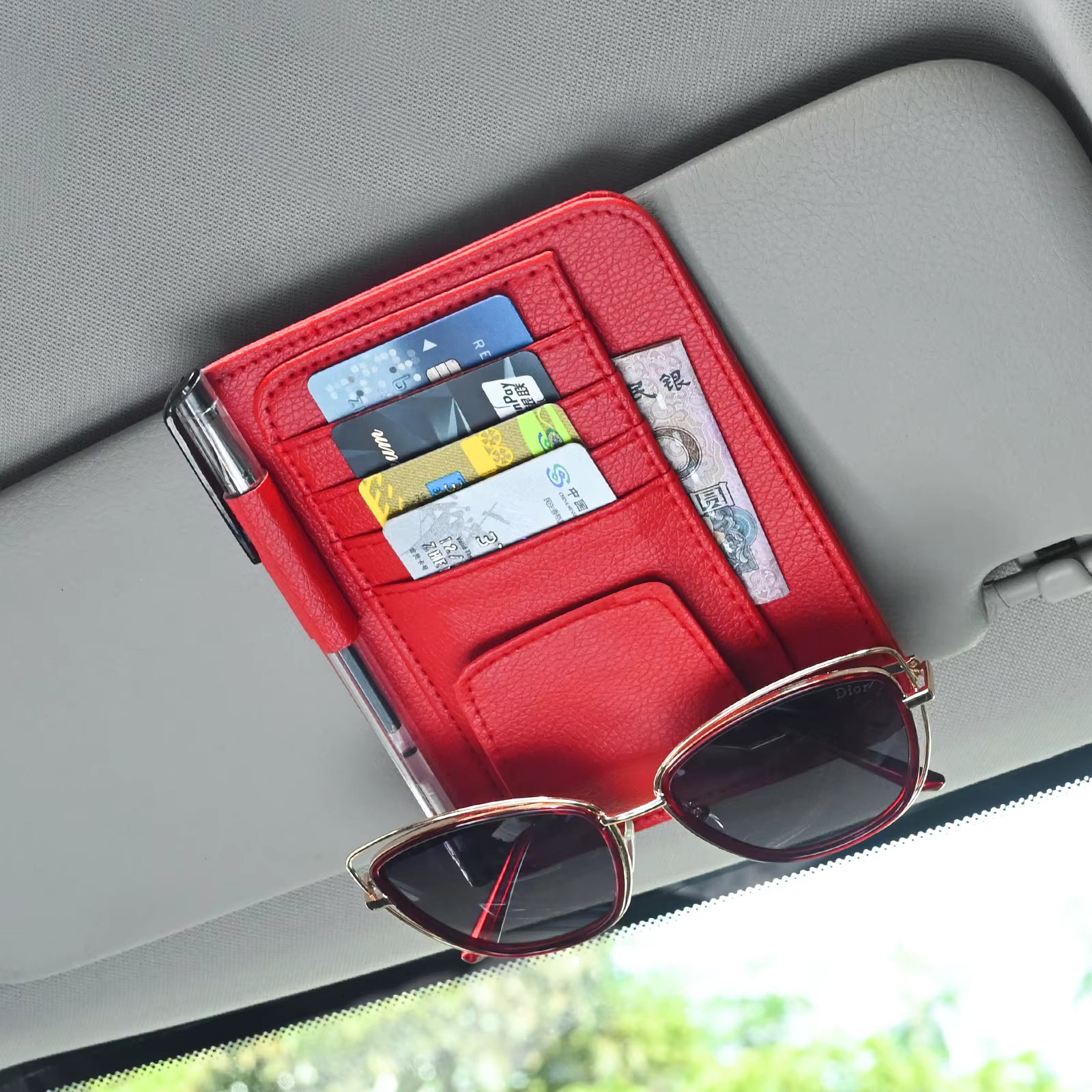Car Sun Visor Organizer