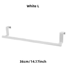 Over-Door Towel Rack – Stainless Steel Hanging Bar for Bathroom & Kitchen