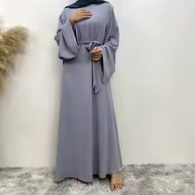 Ramadan Modern Abaya for Women – Turkish Maxi Kaftan, Elegant Islamic Hijab Dress