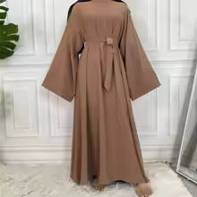Ramadan Modern Abaya for Women – Turkish Maxi Kaftan, Elegant Islamic Hijab Dress