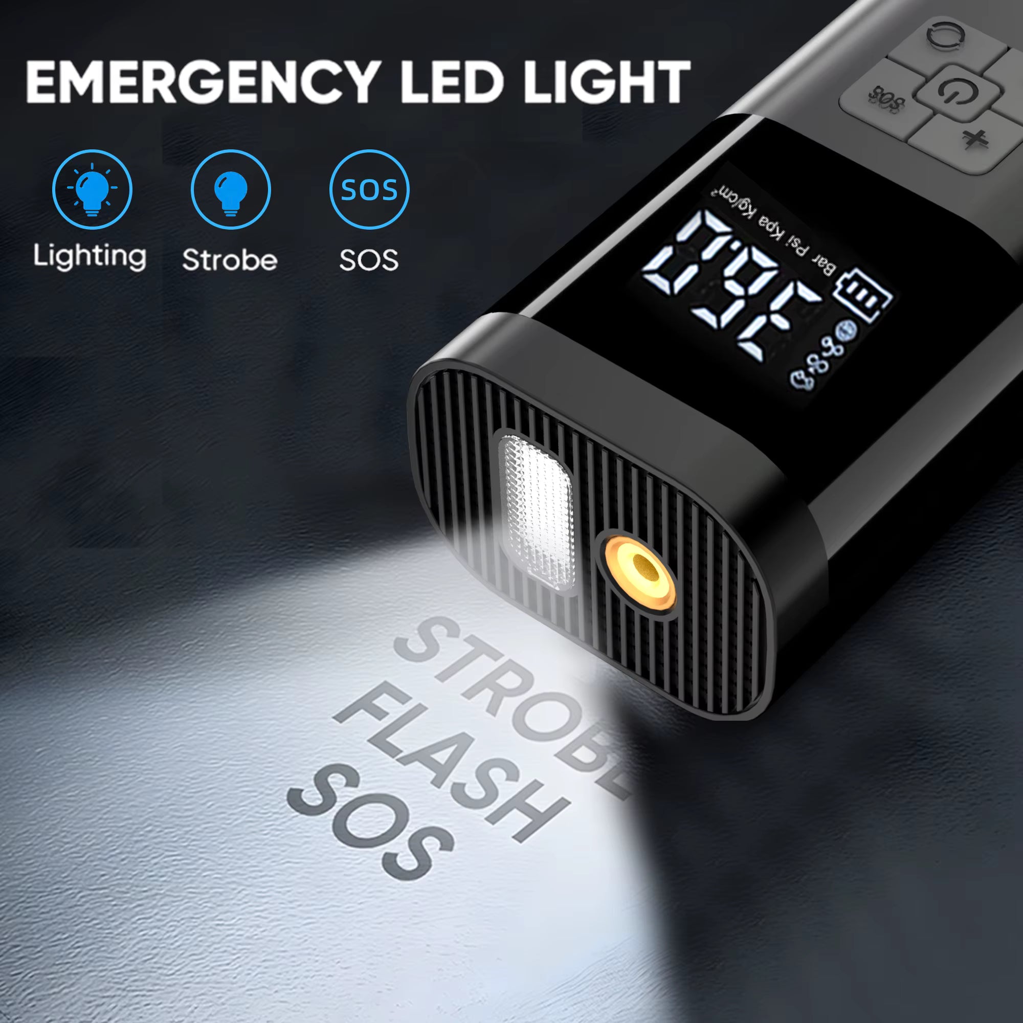 Portable Rechargeable Pocket Air Pump