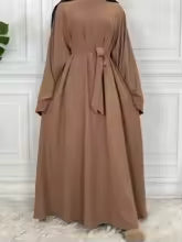 Ramadan Modern Abaya for Women – Turkish Maxi Kaftan, Elegant Islamic Hijab Dress