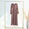 Ramadan Women’s Abaya 2025 – Elegant Modest Islamic Dress, Loose Solid Robe, Turkey Style