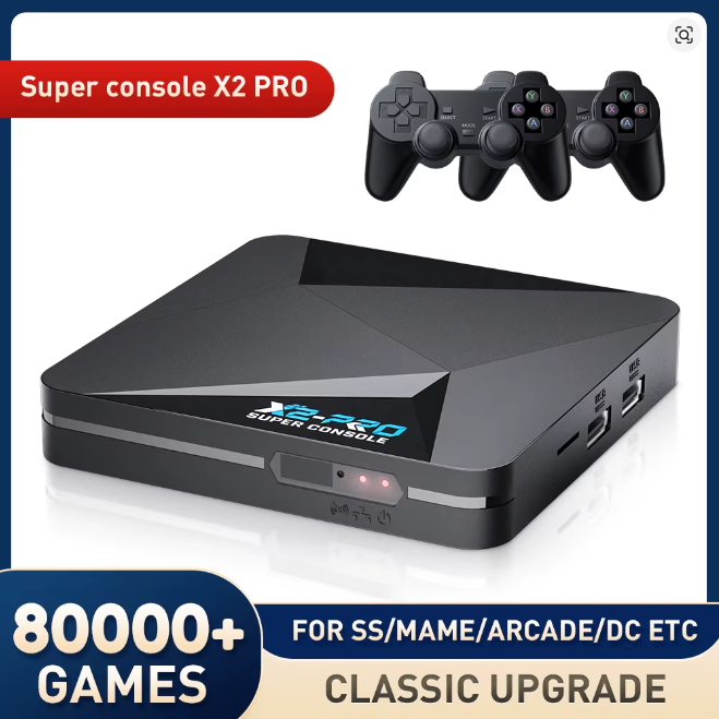 Kinhank Super Console X2 Pro Retro Game Console 80,000 Games