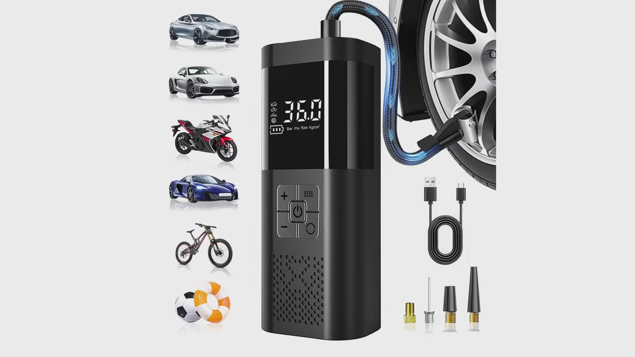 Portable Rechargeable Pocket Air Pump