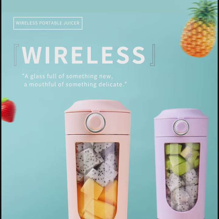 Portable 2-in-1 Juice Blender 700ml – Smoothie & Shake Maker